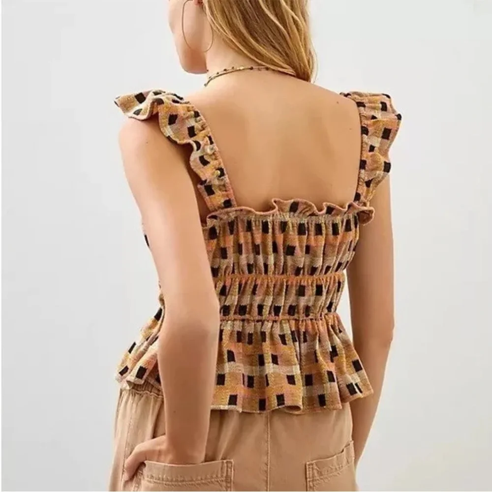 Anthropologie Eva Franco Peplum Tank - Picture 2 of 7